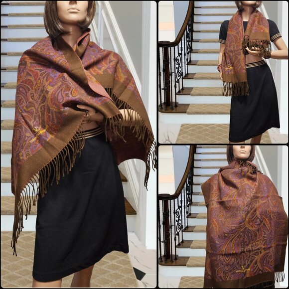 Valentino Garavani Pashmina Shawl - Picture 17 of 17